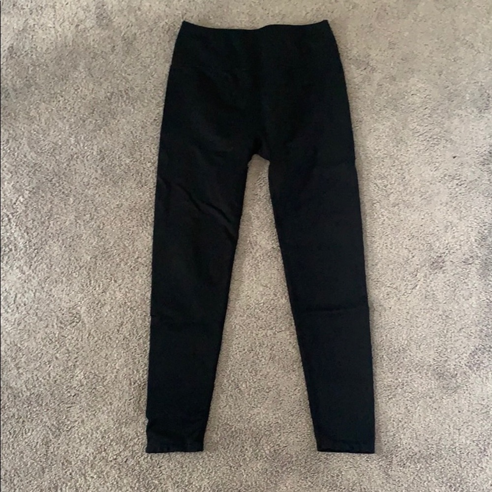 seamless high-waisted 7/8 leggings